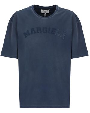 Maison Margiela T-shirts And Polos - Blue