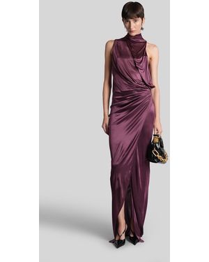 Balmain Long Dress - Red