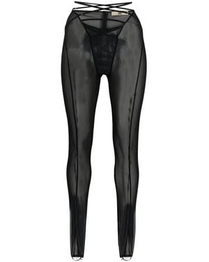 KNWLS Low Waist Pants - Black