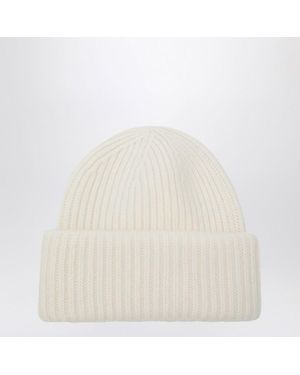 Soft Goat Beanie - White