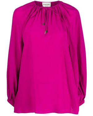 PHAEONIA Anita Long Sleeves Blouse - Pink