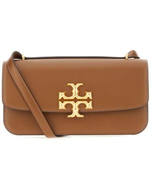 Tory Burch Eleanor Leather Crossbody Bag - Brown