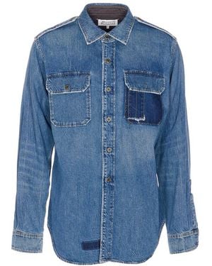 Maison Margiela Denim Shirt - Blue