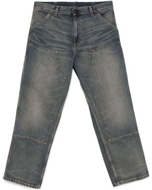 Carhartt Double Knee Denim Jeans - Gray