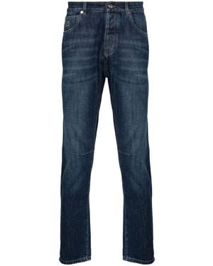 Brunello Cucinelli Denim Trousers - Blue