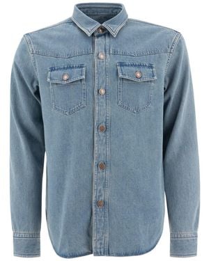 Tom Ford Classic Cotton Shirt - Blue