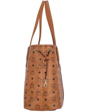MCM Visetos Tote - Brown