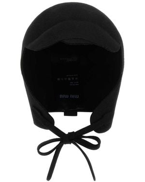 Miu Miu Hats And Headbands - Black
