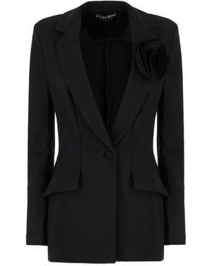 La Petite Robe Di Chiara Boni Jackets & Vests - Black