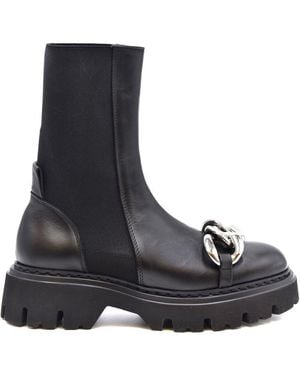 N°21 Booties - Black