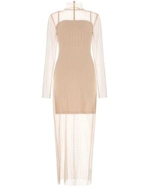 Givenchy Lace 4G Dress - White