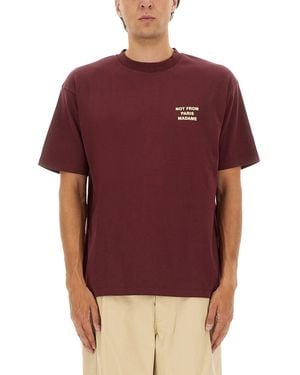 Drole de Monsieur Cotton T-Shirt - Red