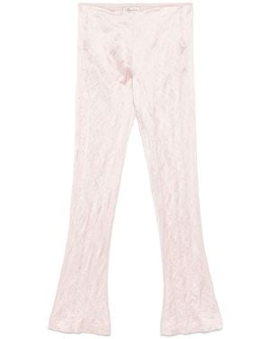 Blumarine Trousers - Pink