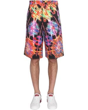 Dolce & Gabbana Luminaire Print Shorts - Red