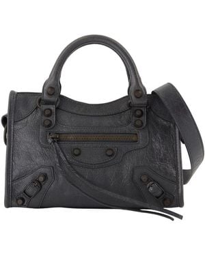 Balenciaga Le City Mini Crossbody - Black