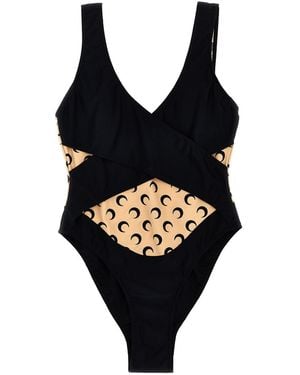 Marine Serre Swimwear - Black