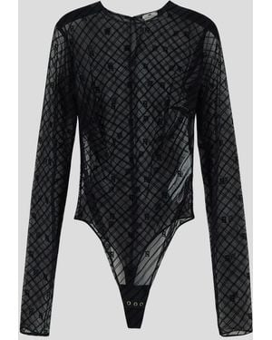 Elisabetta Franchi Top - Black