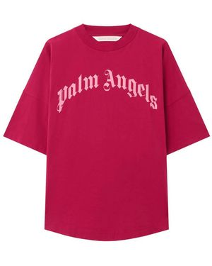 Palm Angels T-Shirts And Polos - Pink
