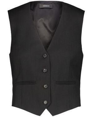 Wardrobe NYC Waistcoat Clothing - Black