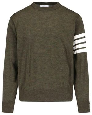 Thom Browne "4 Bar" Jumper - Green