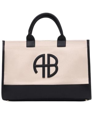 Anine Bing Medium Lara Shopper Bag - Black
