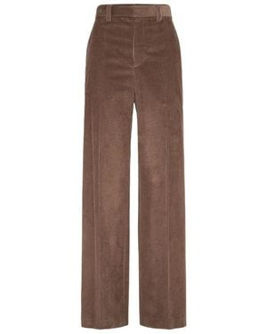 Brunello Cucinelli Corduroy Pants - Brown