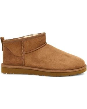 UGG "Classic Ultra Mini" Shoes - Brown