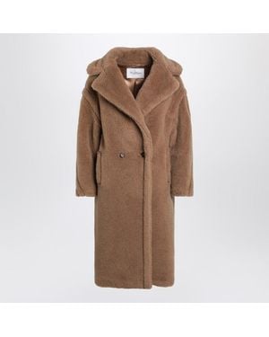 Max Mara Camel-Coloured Teddy Bear Icon Coat - Brown