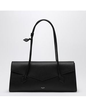 Alaïa Le Teckel Tote Bag With Flap - Black