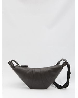 Lemaire Braid Croissant Medium Bag - Gray
