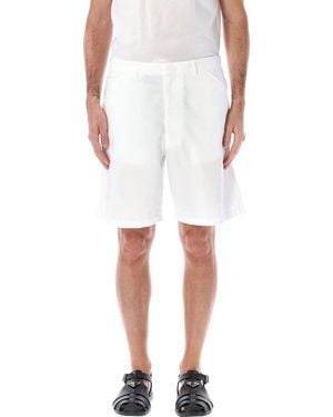 Prada Cotton Bermuda - White