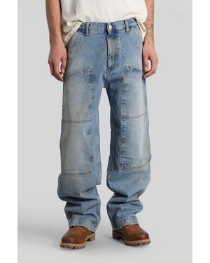 AMISH Super Knee Jeans - Blue