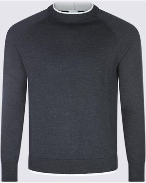 Eleventy Maglie Grigio - Blue