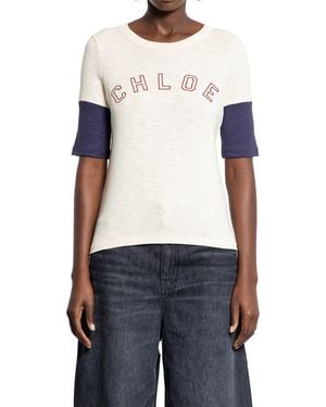 Chloé T-shirts & Tank Tops - Blue