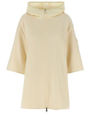 Moncler Two-Material Hood - Natural