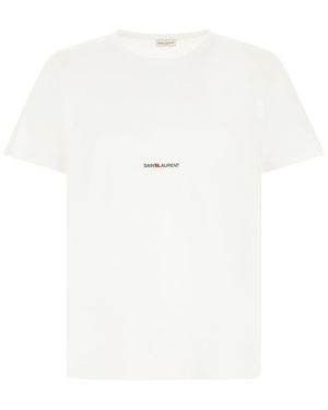 Saint Laurent T-Shirts & Undershirts - White