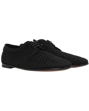 Dolce & Gabbana Flat Shoes - Black