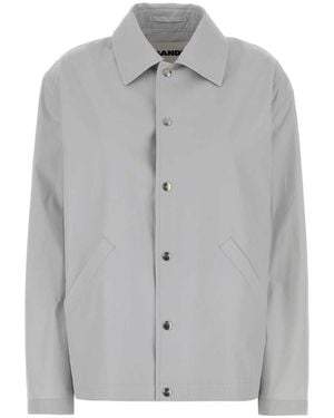 Jil Sander Light Taffeta Jacket - Gray