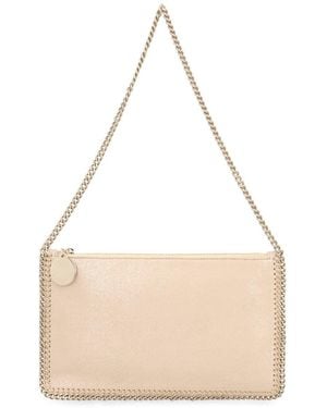 Stella McCartney Shoulder Bag Pochette Falabella - Natural