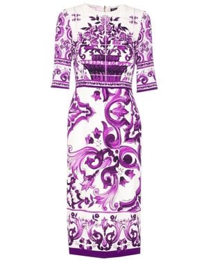 Dolce & Gabbana Dresses - Purple