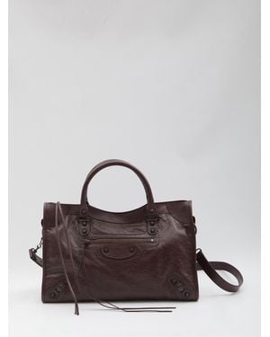Balenciaga Le City Bag Medium - Brown