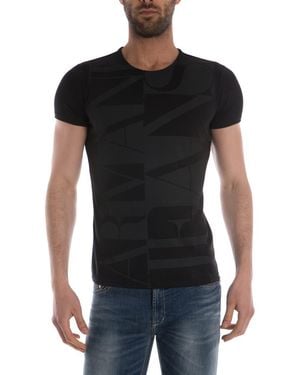 Armani Jeans Topwear - Black