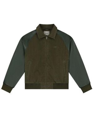 Arte' Varsity Jacket - Green