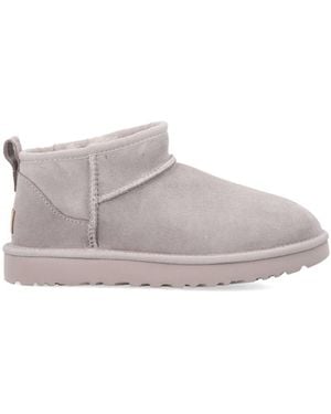 UGG Classic Ultra Mini Suede Boots For Woman - Gray