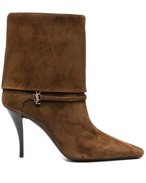 Saint Laurent Shoes - Brown