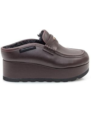 Stella McCartney Platform Loafers - Brown