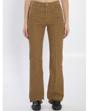 Saint Laurent Clyde Pants - Natural