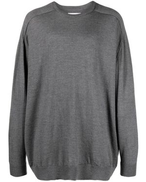 Societe Anonyme Saddle Round Neck Clothing - Grey