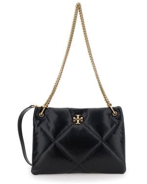 Tory Burch Kira Diamond Small Shoulder Bag - Black