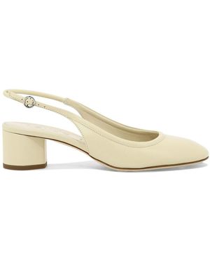 Aeyde "Romy" Slingbacks - Natural